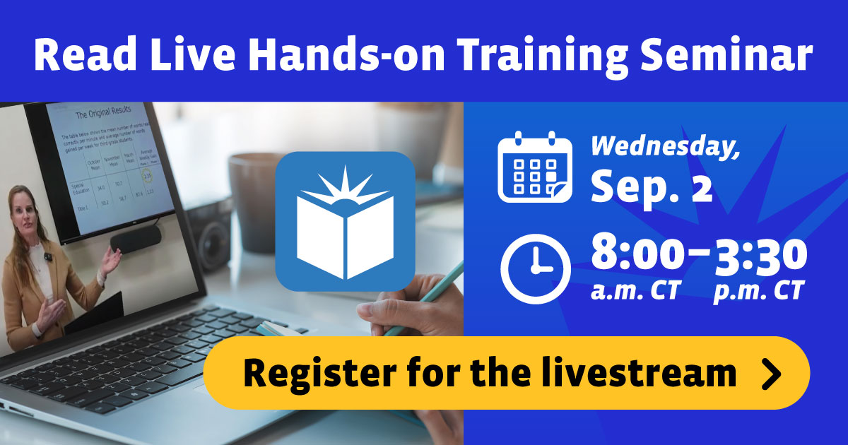 Read Live Hands-on Training Seminar